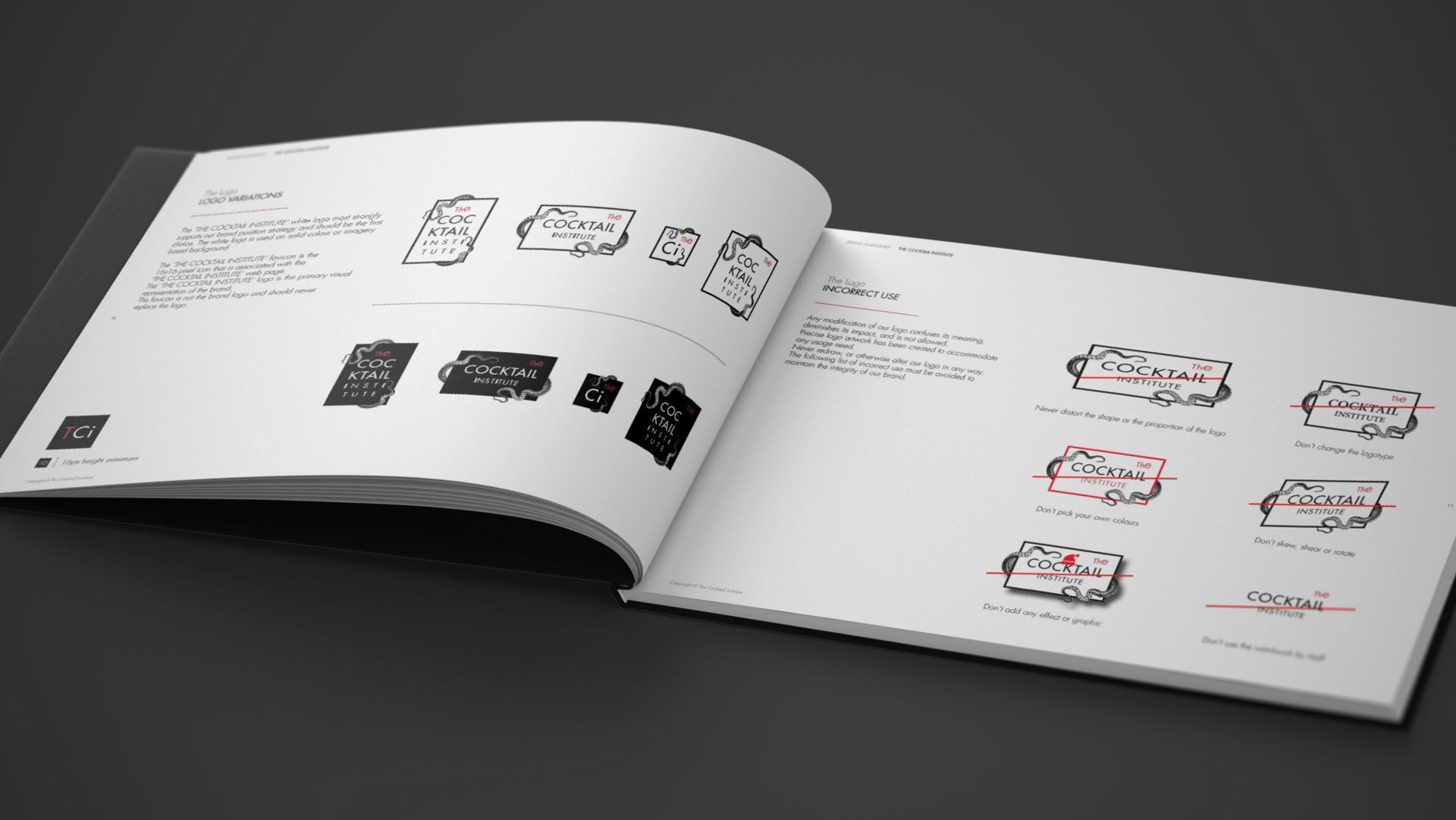 Renew Creative The Cocktail Institute Brand Guidelines Renew Creative The Cocktail Institute Brand Guidelines